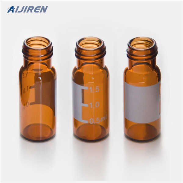 Aijiren 18mm screw headspace vials with round bottom for GC/MS